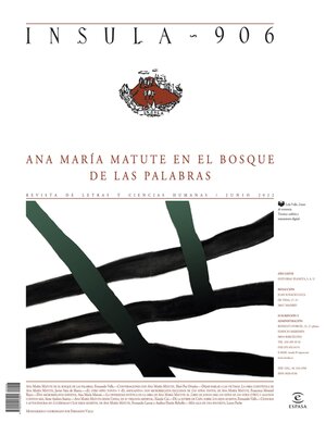 cover image of Ana María Matute en el bosque de las palabras (Ínsula nº 906, junio de 2022)